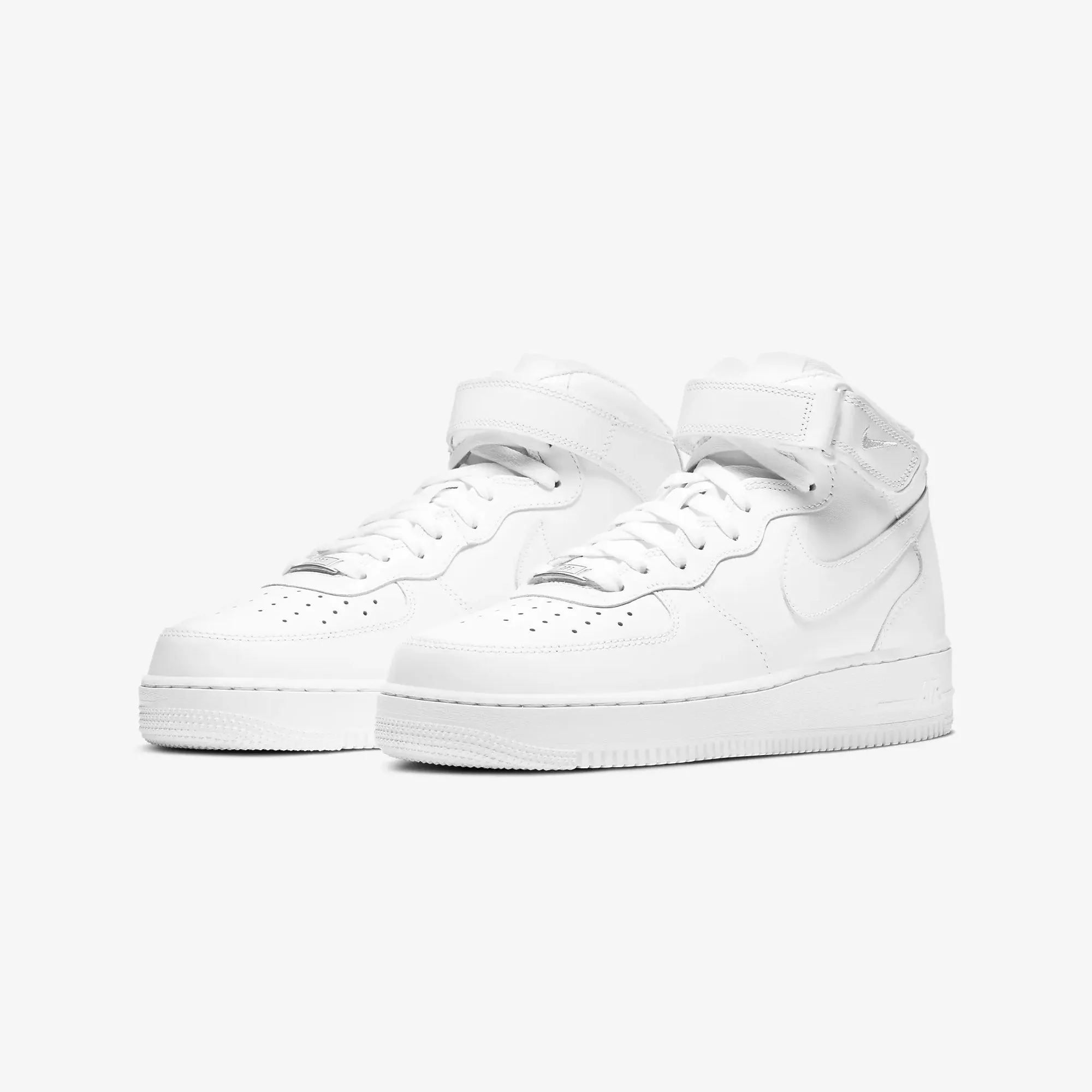 Nike | AIR FORCE 1 MID '07 { WHITE/WHITE