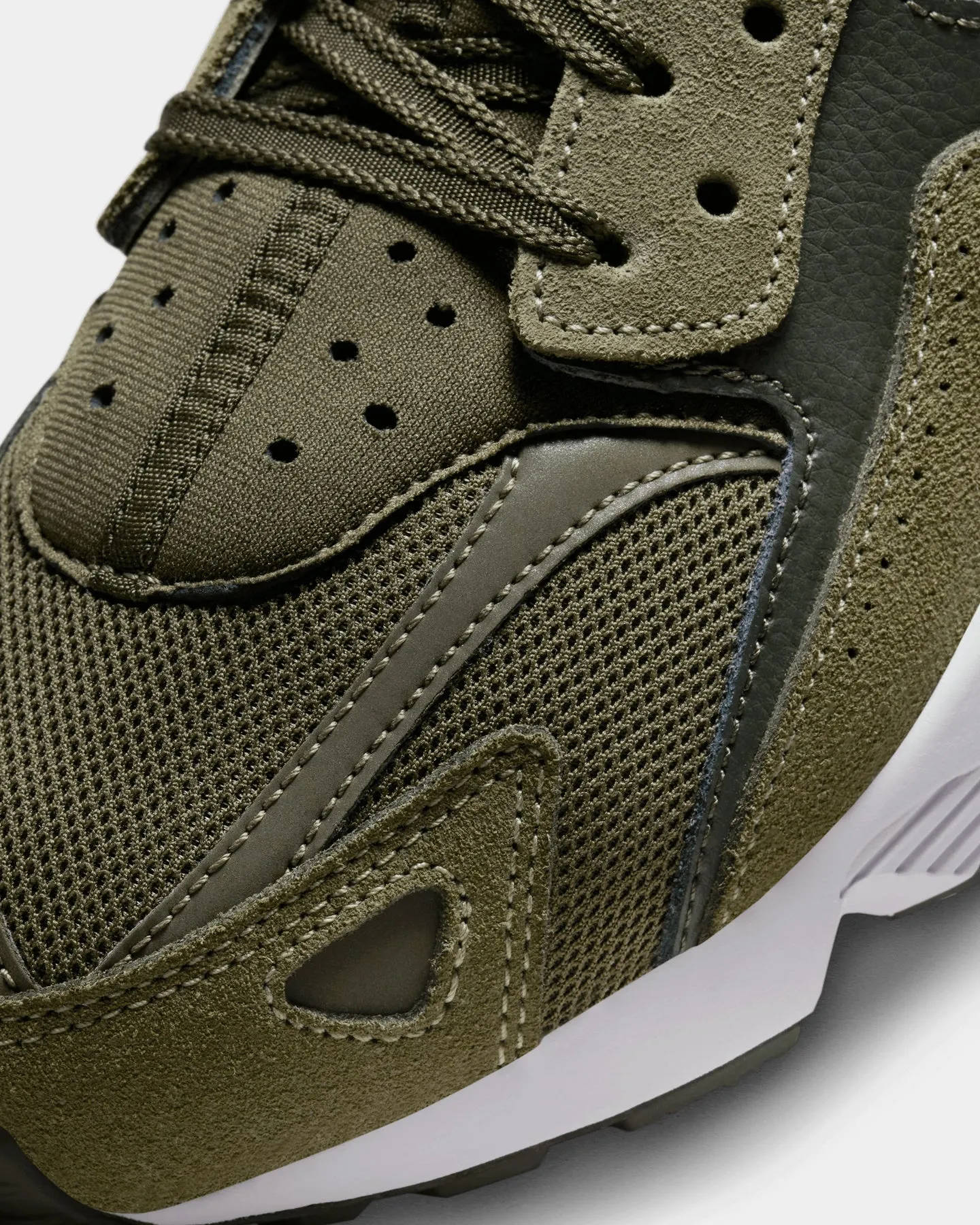 Nike Air Huarache Runner Cargo Khaki/White