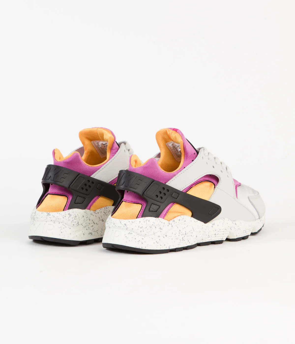 Nike Air Huarache Shoes - Light Bone / Lethal Pink - University Gold