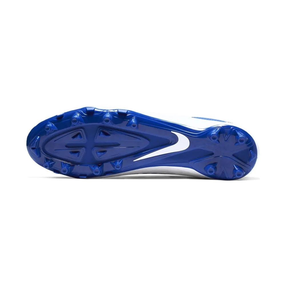 Nike Alpha Huarache 7 Varsity Low White/Royal Blue Lacrosse Cleats