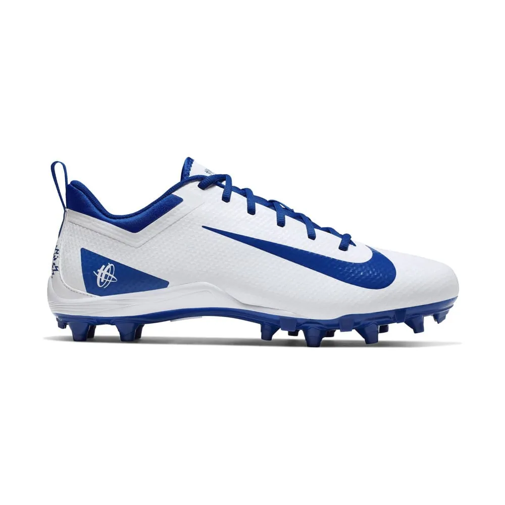 Nike Alpha Huarache 7 Varsity Low White/Royal Blue Lacrosse Cleats