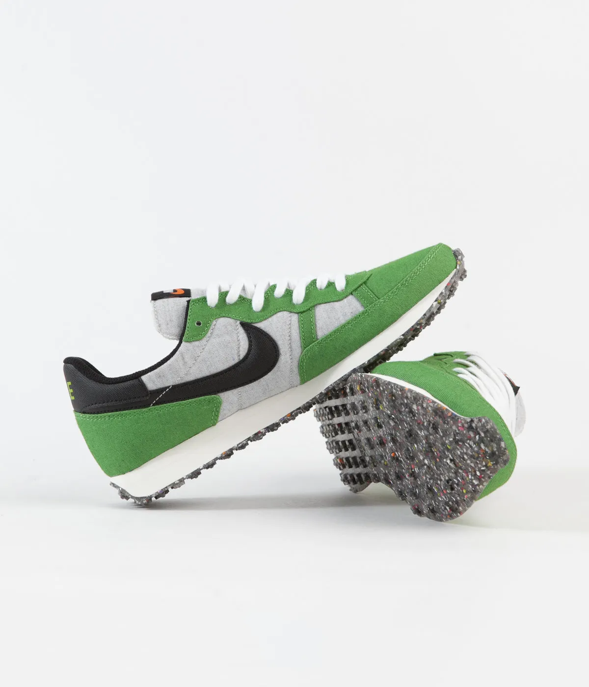 Nike Challenger OG Shoes - Mean Green / Black - Sail - White