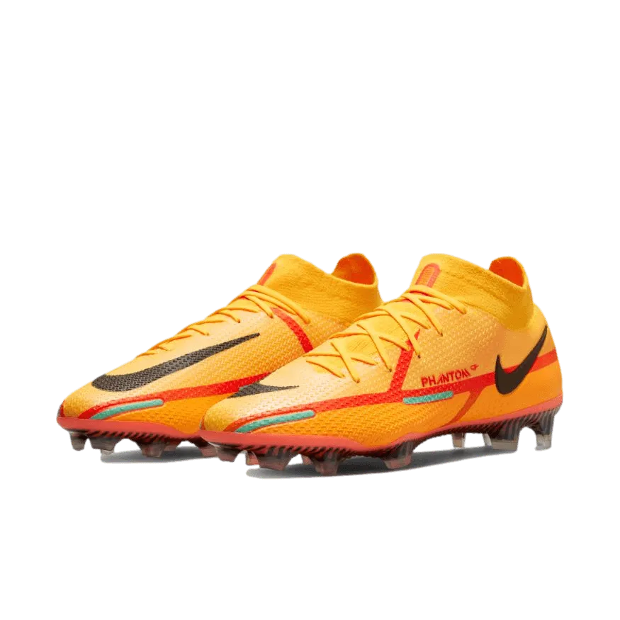 (NIKE-CZ9889-808) Nike Phantom GT2 Dynamic Fit Elite Firm Ground Cleats [Orange]