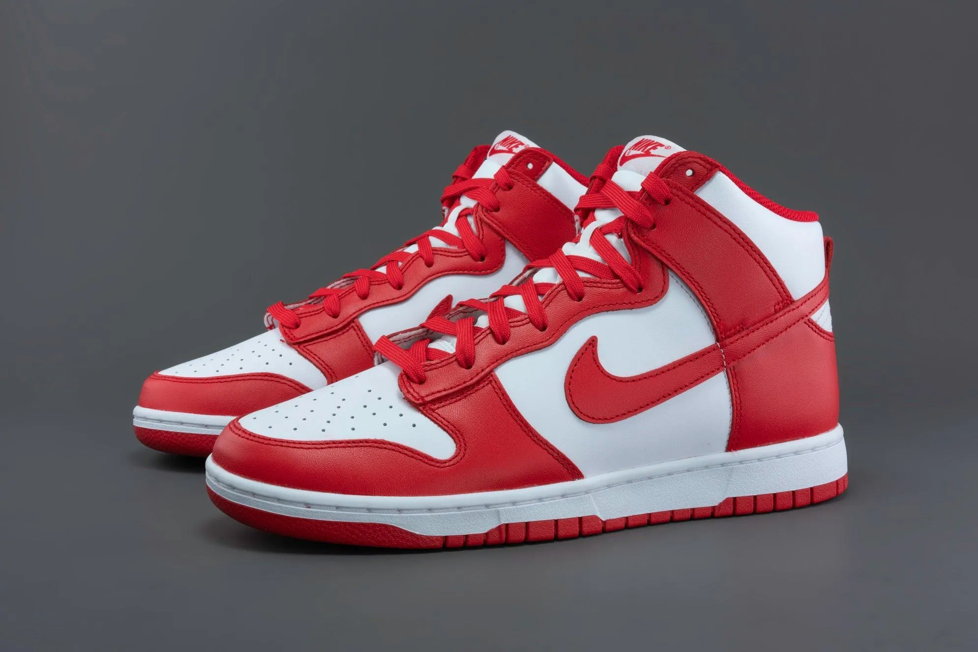 Nike Dunk High Championship White Red