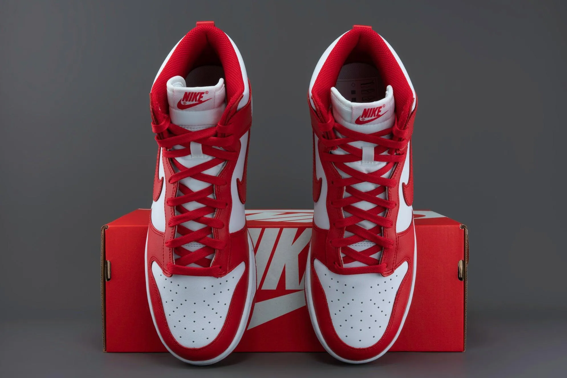 Nike Dunk High Championship White Red