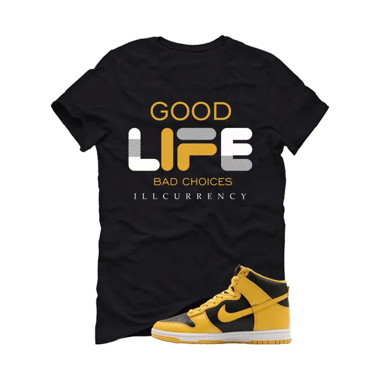 Nike Dunk High Wu-Tang Black T-Shirt (Bad Choices)| illcurrency