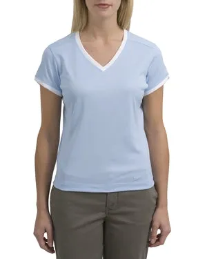 NIKE GOLF - Ladies Dri-FIT UV Colorblock Sport Shirt.  244623