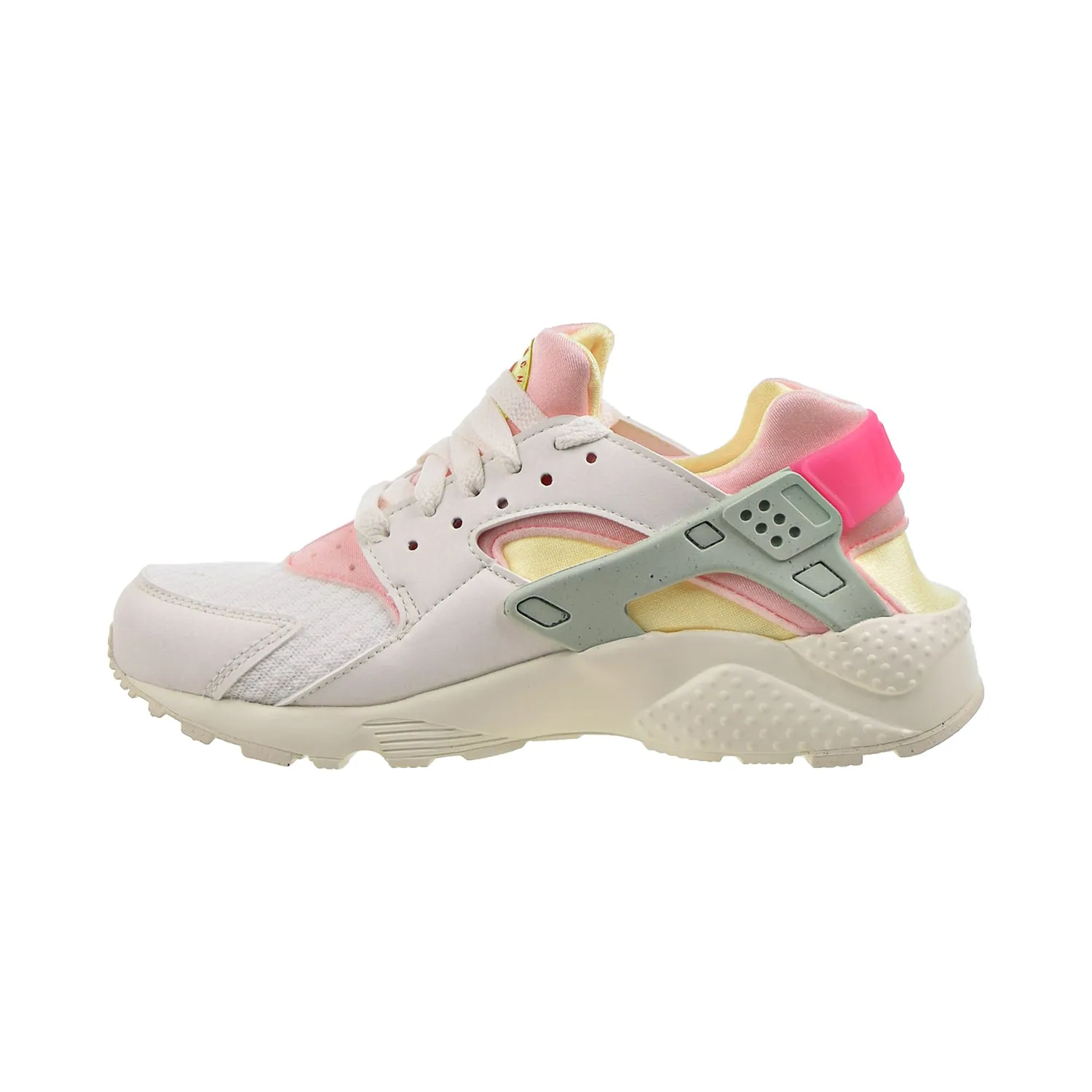 Nike Huarache Run (GS) Big Kids' Shoes Summit White-Atmosphere-Citron Tint