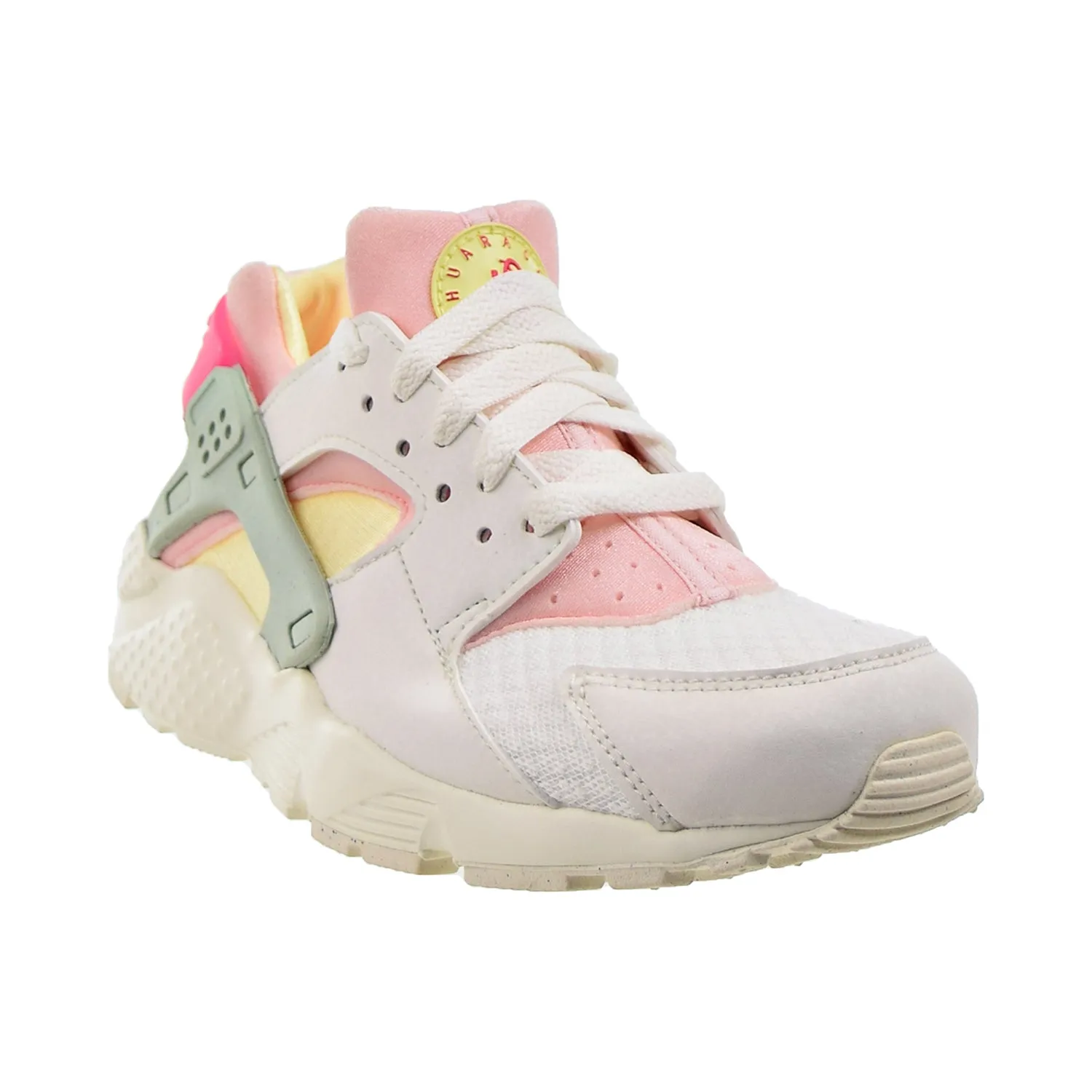 Nike Huarache Run (GS) Big Kids' Shoes Summit White-Atmosphere-Citron Tint