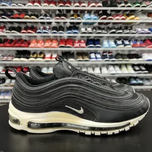 Nike Men's Air Max 97 Black White Athletic Running Shoes 921826-001 Size 9.5