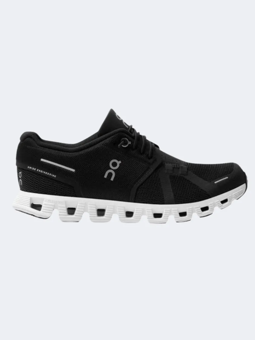 On Cloud 5 Women Lifestyle Shoes Black/White