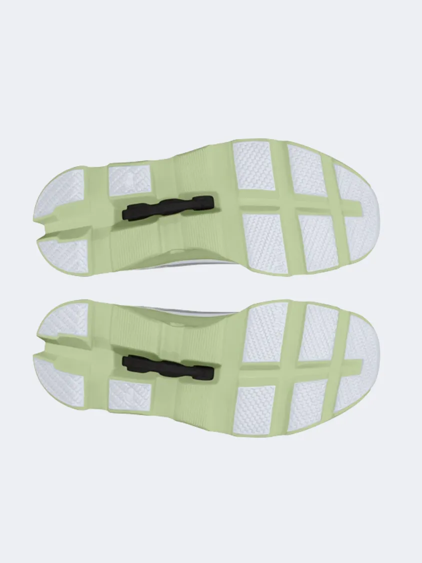 On Cloudmonster Women Running Espadrilles Glacier/Meadow