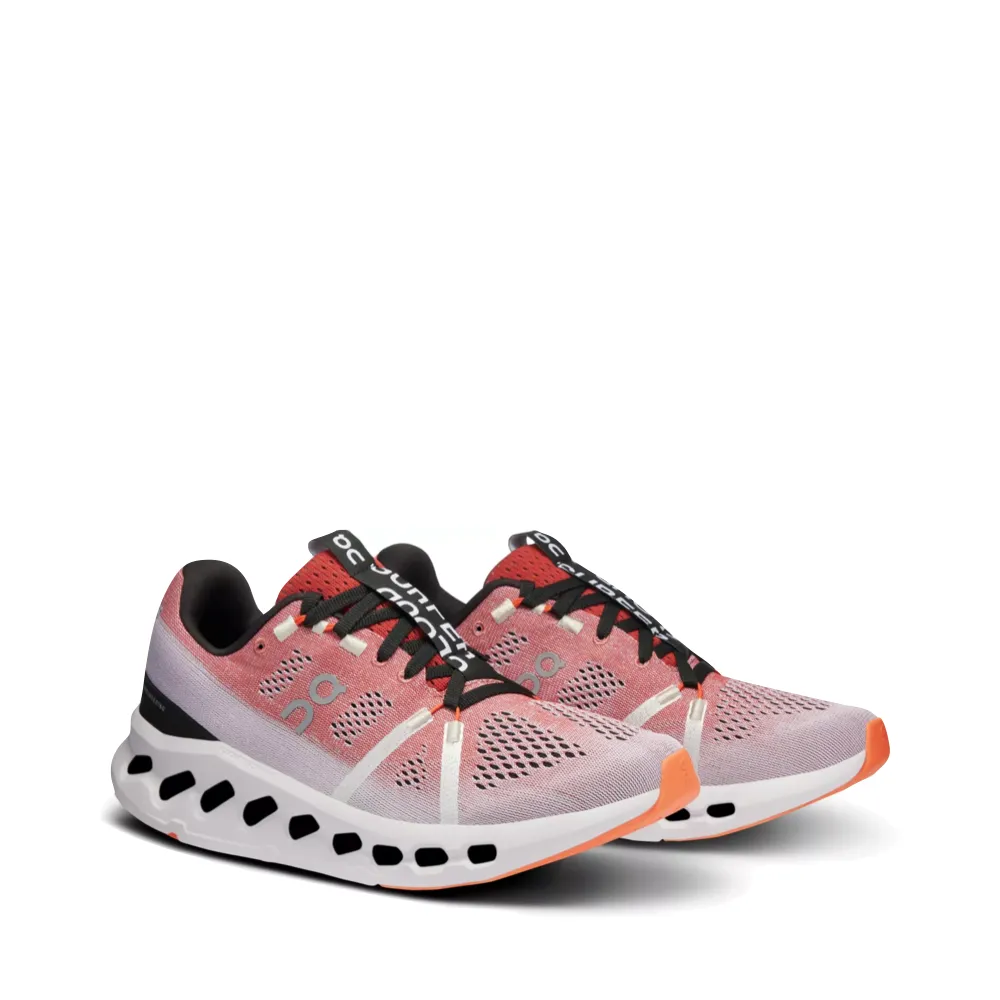 On Men's Cloudsurfer Running Sneaker in Auburn/Frost