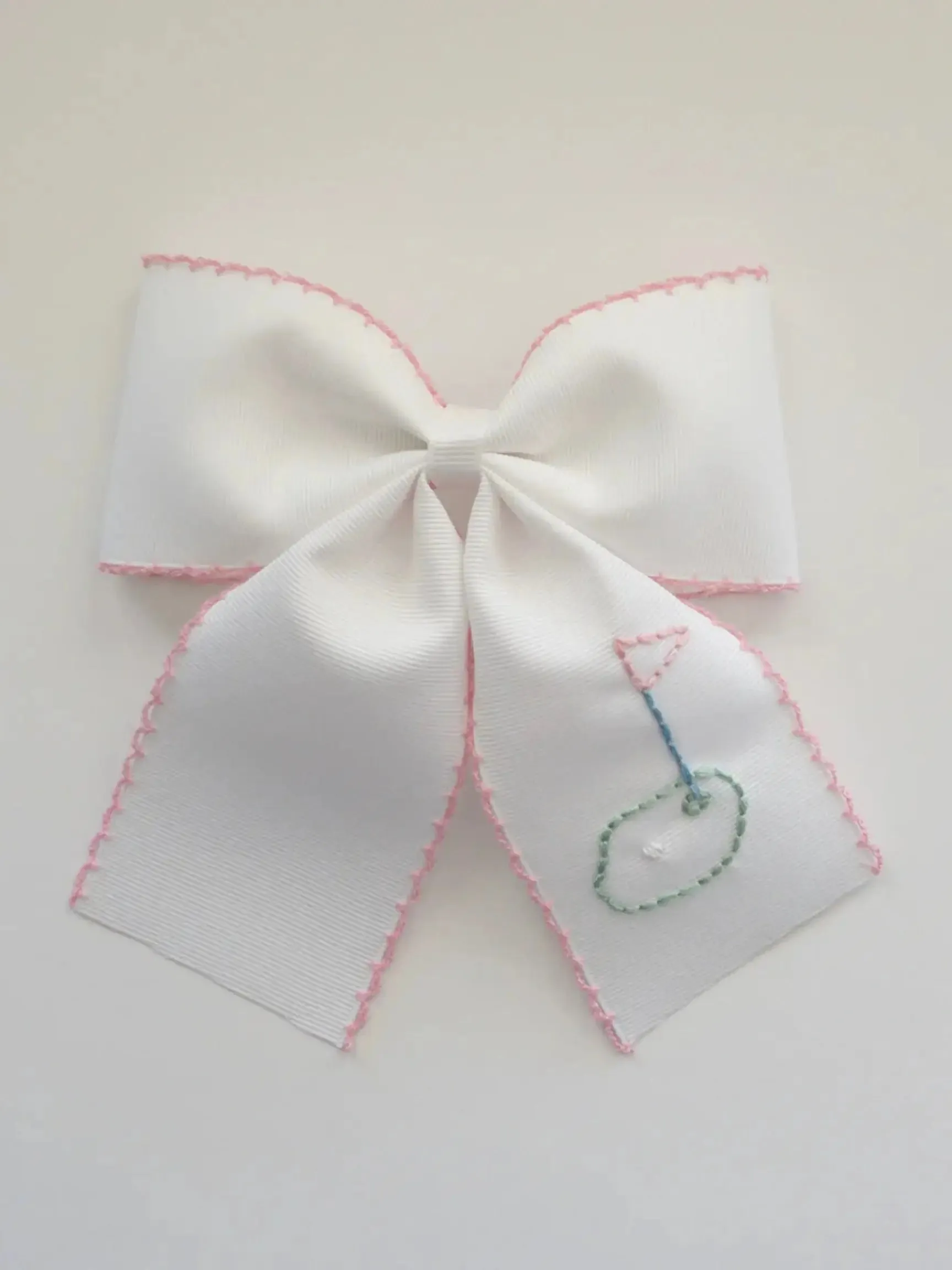 Pastel Golf Hair Bow