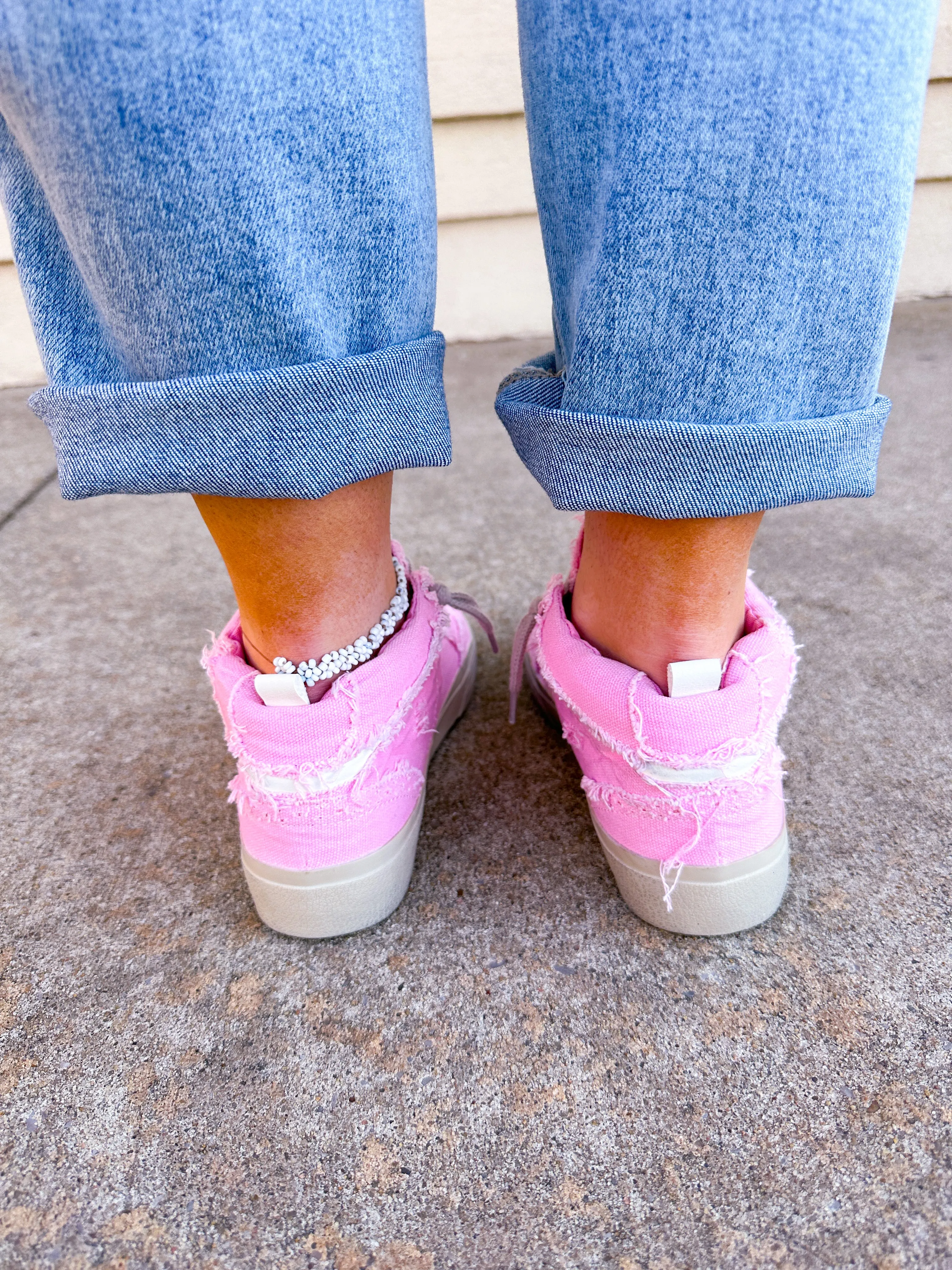 Paulina High Top Sneakers - Pink