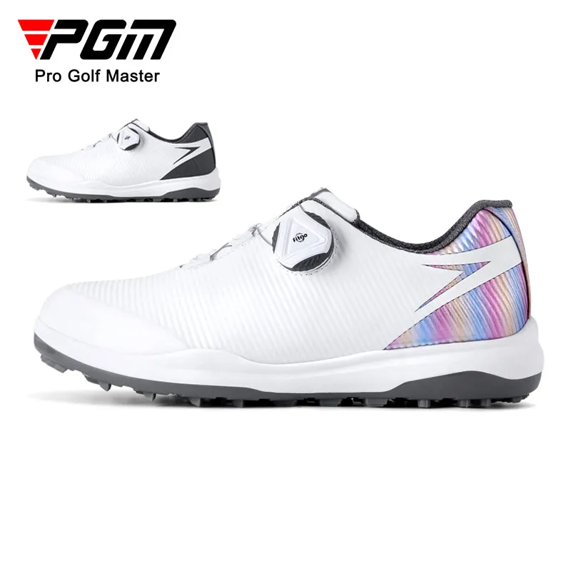 PGM XZ199 women golf shoes bulk microfiber waterproof golf shoes