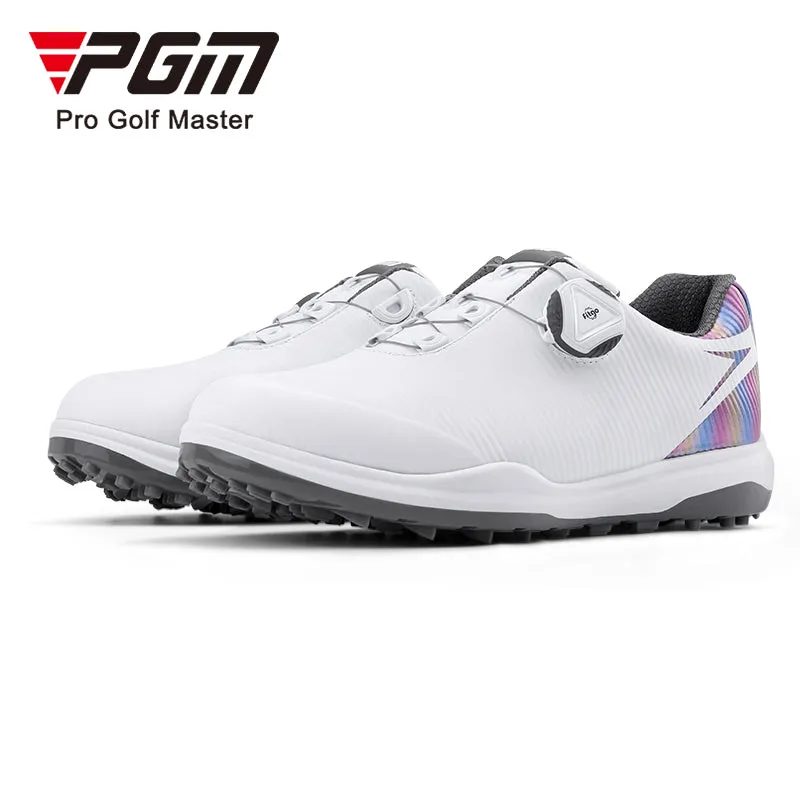 PGM XZ199 women golf shoes bulk microfiber waterproof golf shoes