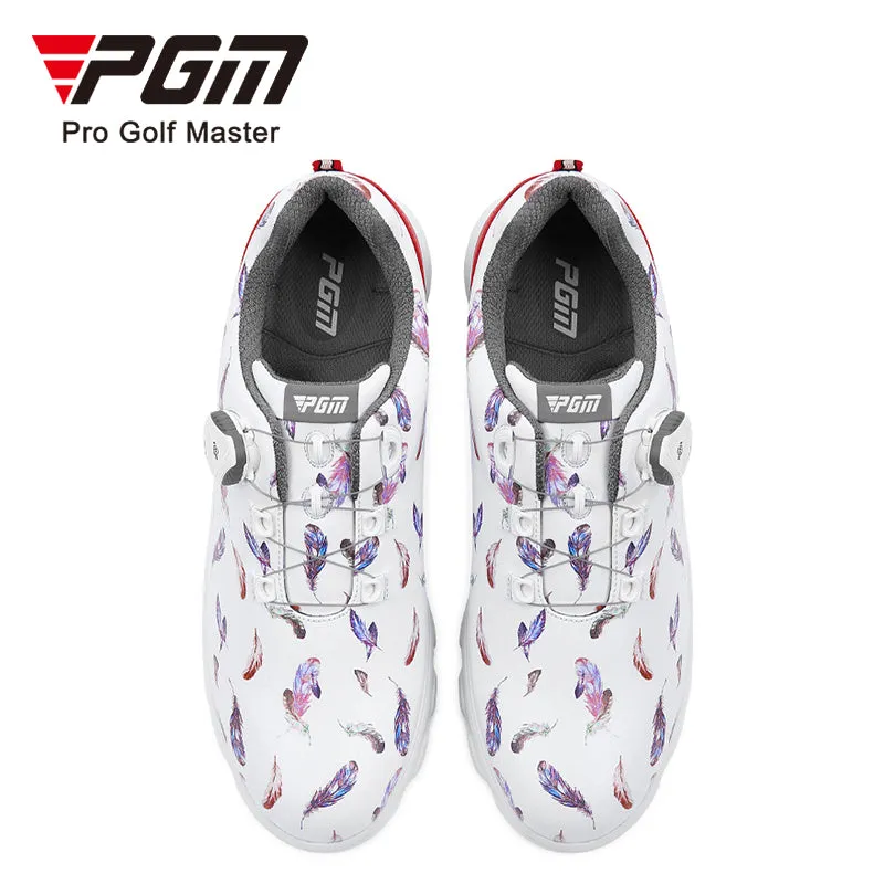 PGM XZ207 new style golf shoes 44 size waterproof spike less golf shoes