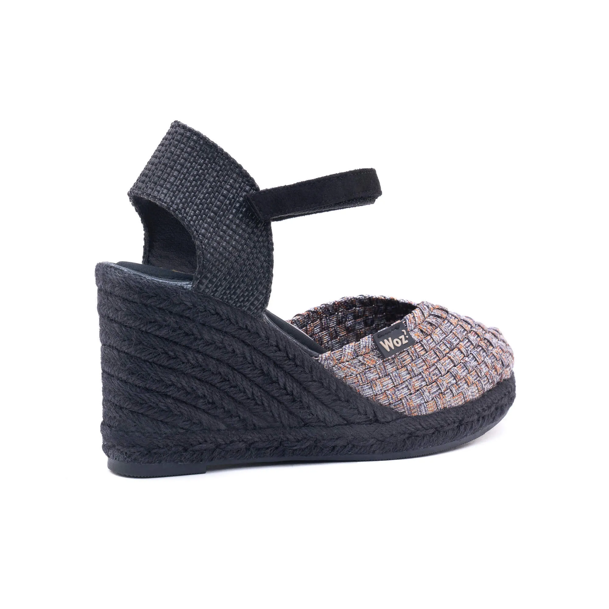 Pisa Silver & Nude Espadrille