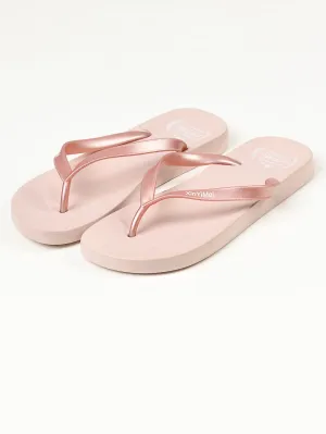 Plain Flip Flops - Light Peach