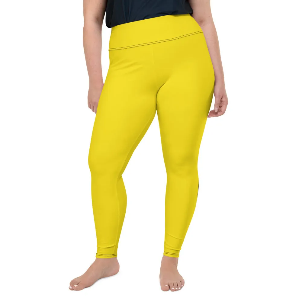 Plus Size Women's Game of Death and Kill Bill Inspired Yoga Pants: Perfect for Jiu Jitsu, Workouts, and More