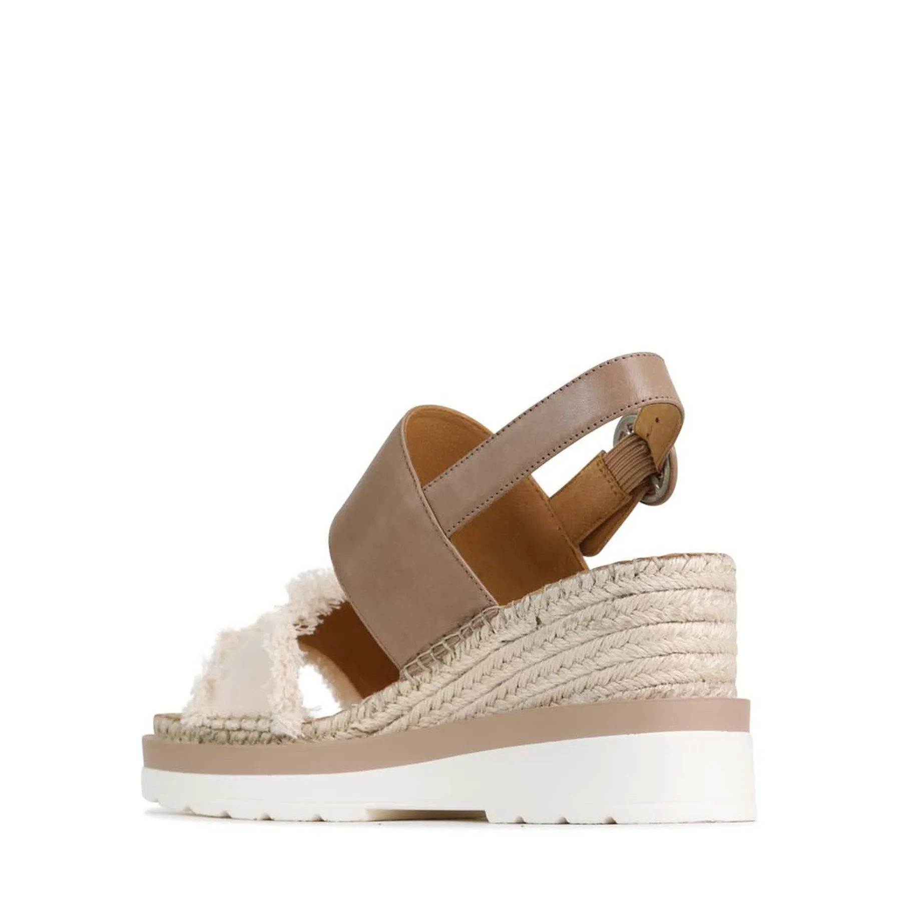 PRIYA LEATHER ESPADRILLES SANDALS