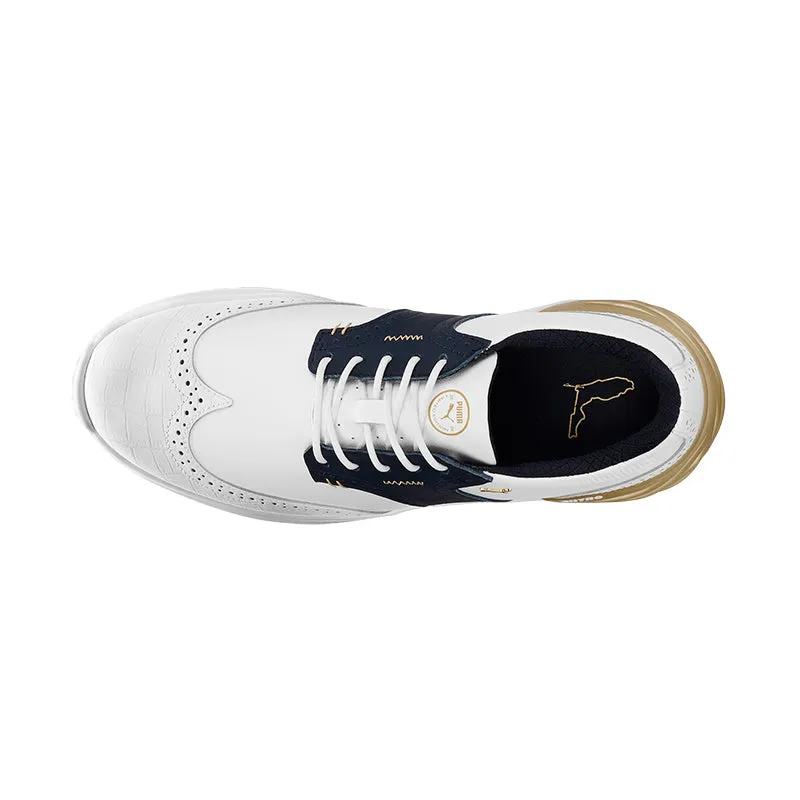 PUMA LE PHANTOMCAT NITRO Gator Men's Spikeless Shoes (White/Navy/Gold)