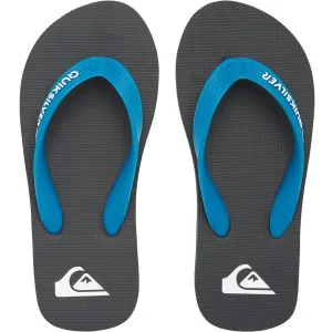 Quiksilver Kids Molokai Flip Flops - Blue/Grey