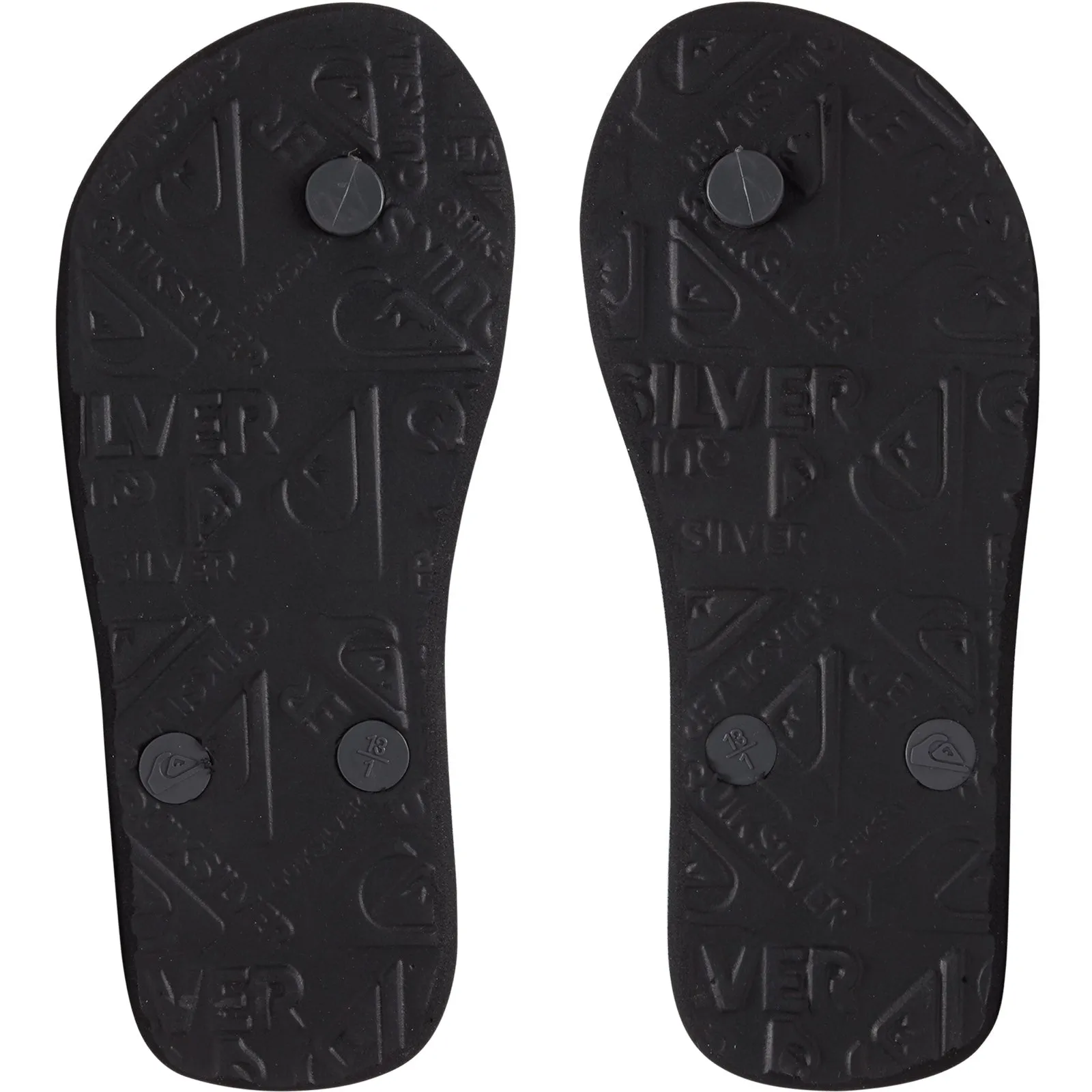 Quiksilver Kids Molokai Slab Flip Flops - Black