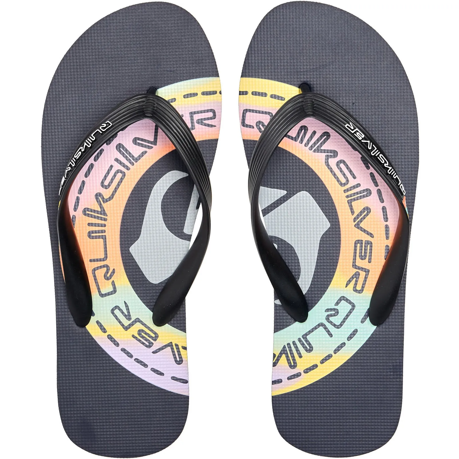 Quiksilver Mens Molokai Art Gregg Kaplan Flip Flops