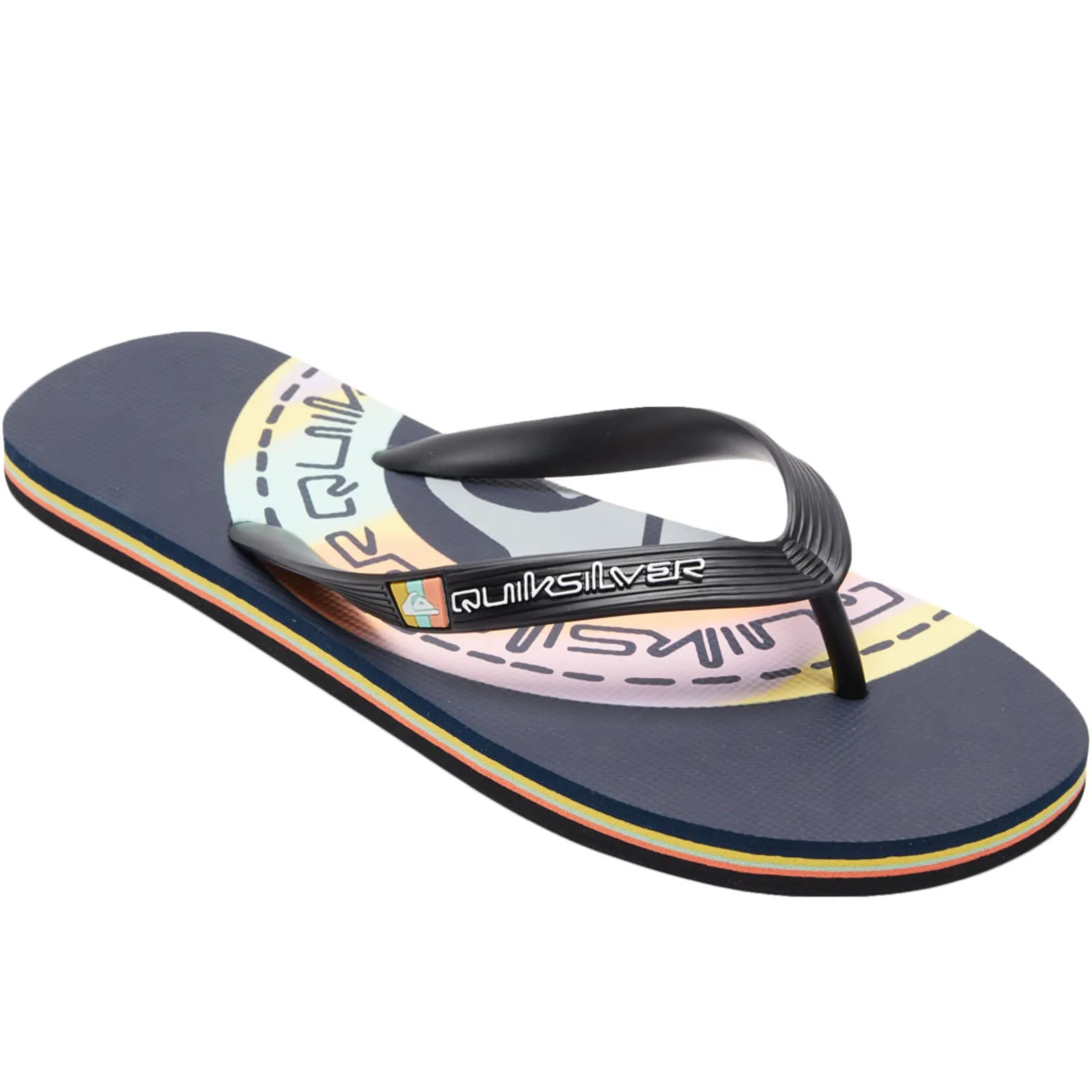 Quiksilver Mens Molokai Art Gregg Kaplan Flip Flops