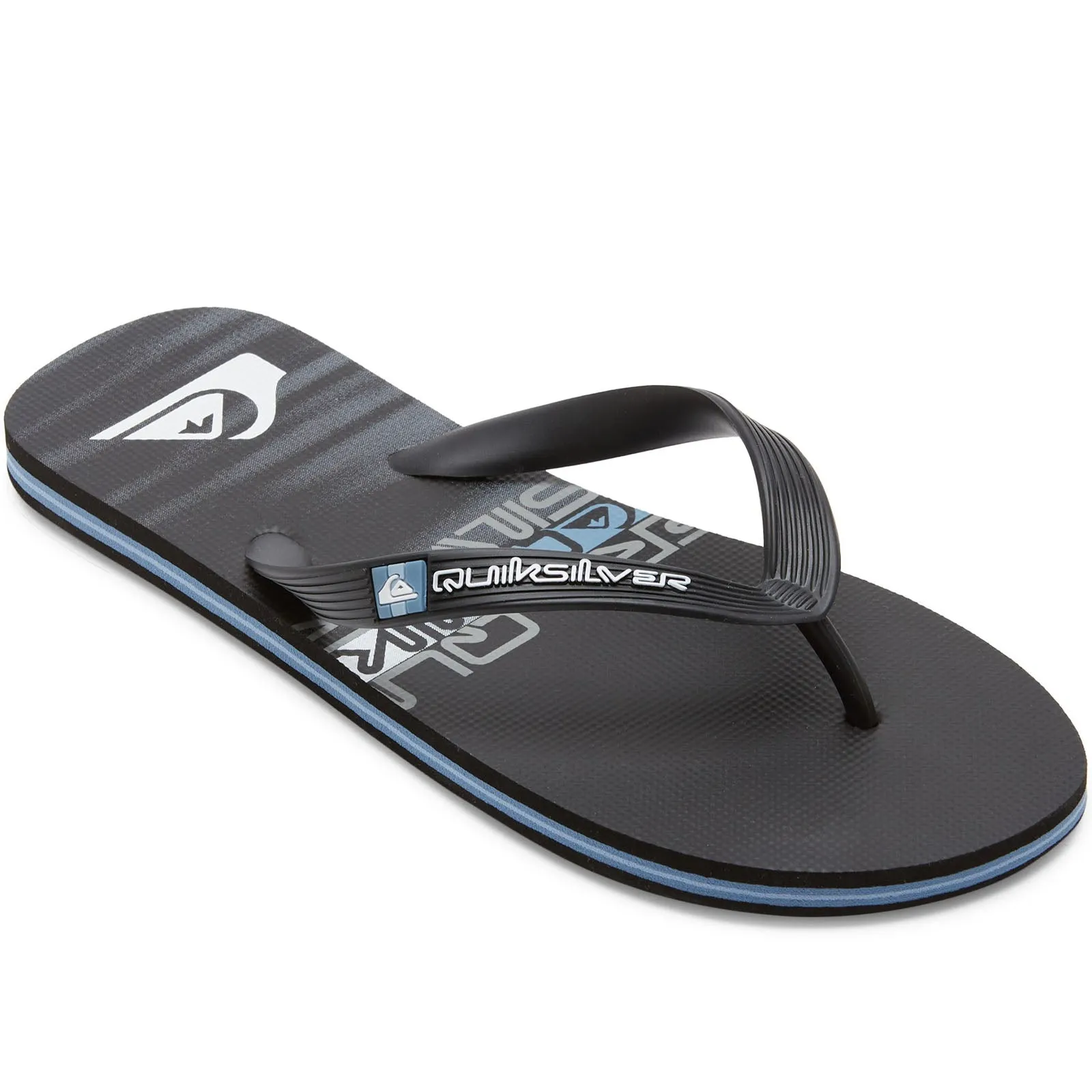 Quiksilver Mens Molokia Stripe Flip Flops