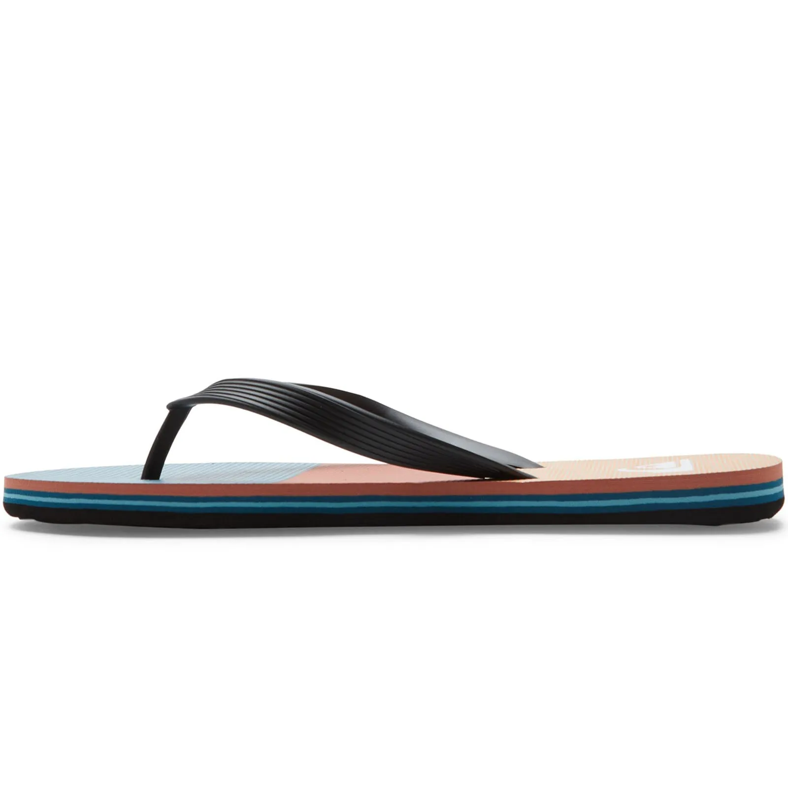 Quiksilver Mens Molokia Stripe Flip Flops