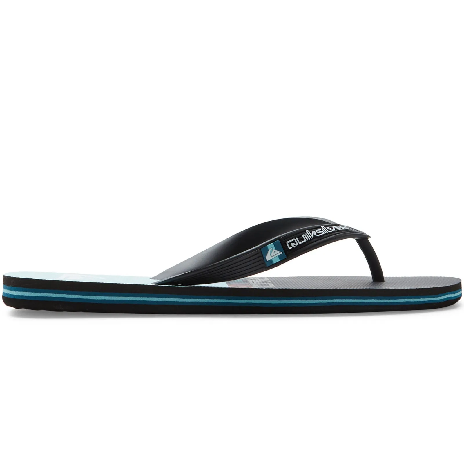 Quiksilver Mens Molokia Stripe Flip Flops