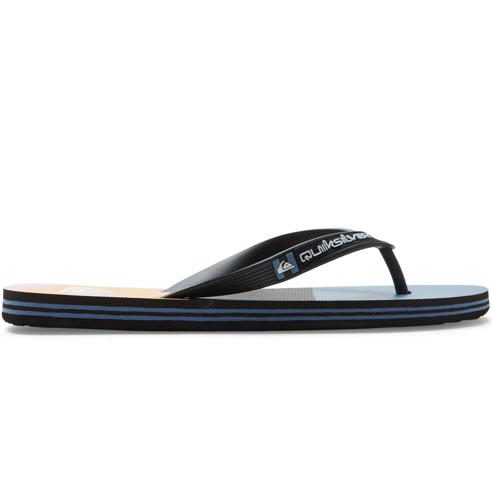 Quiksilver Mens Molokia Stripe Flip Flops