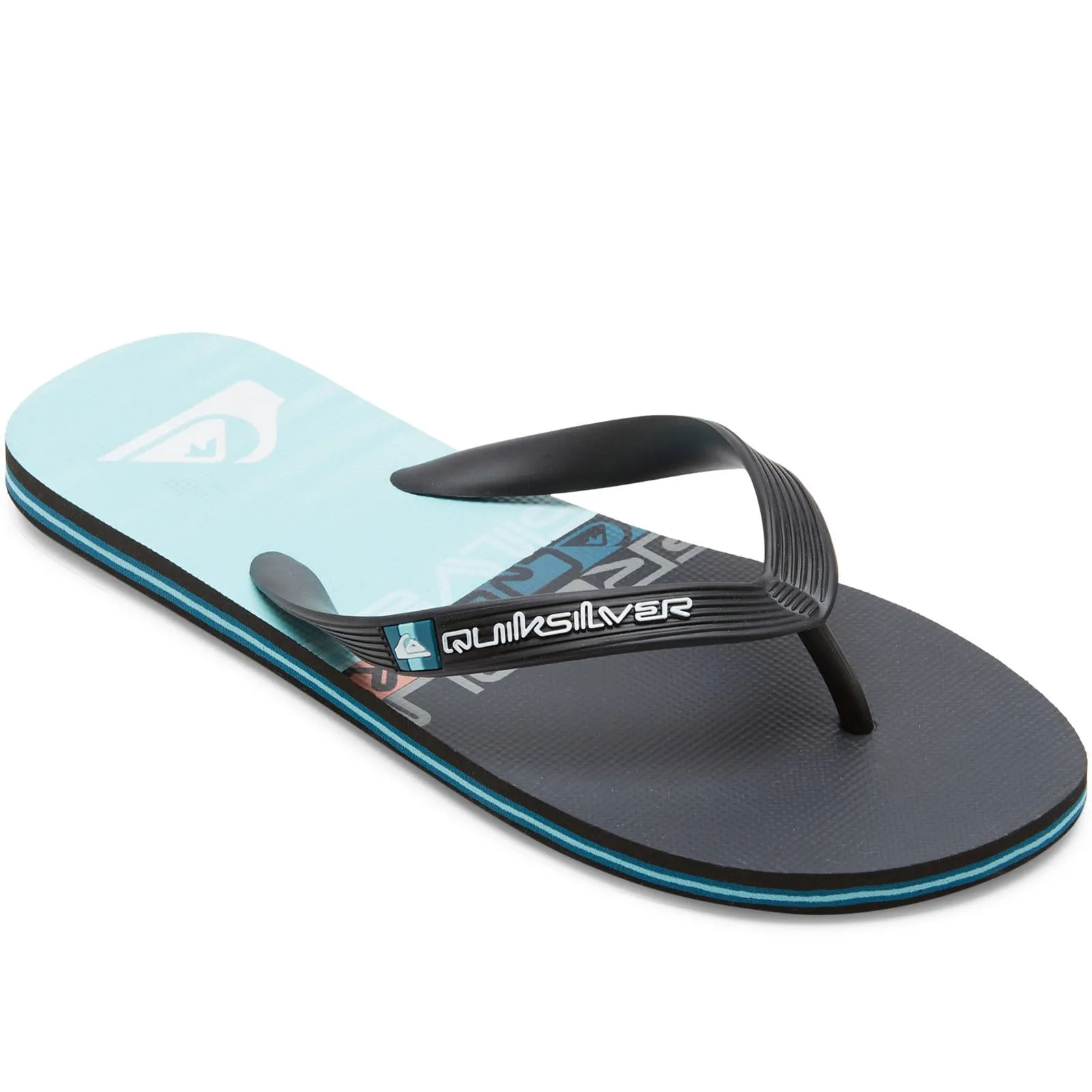 Quiksilver Mens Molokia Stripe Flip Flops