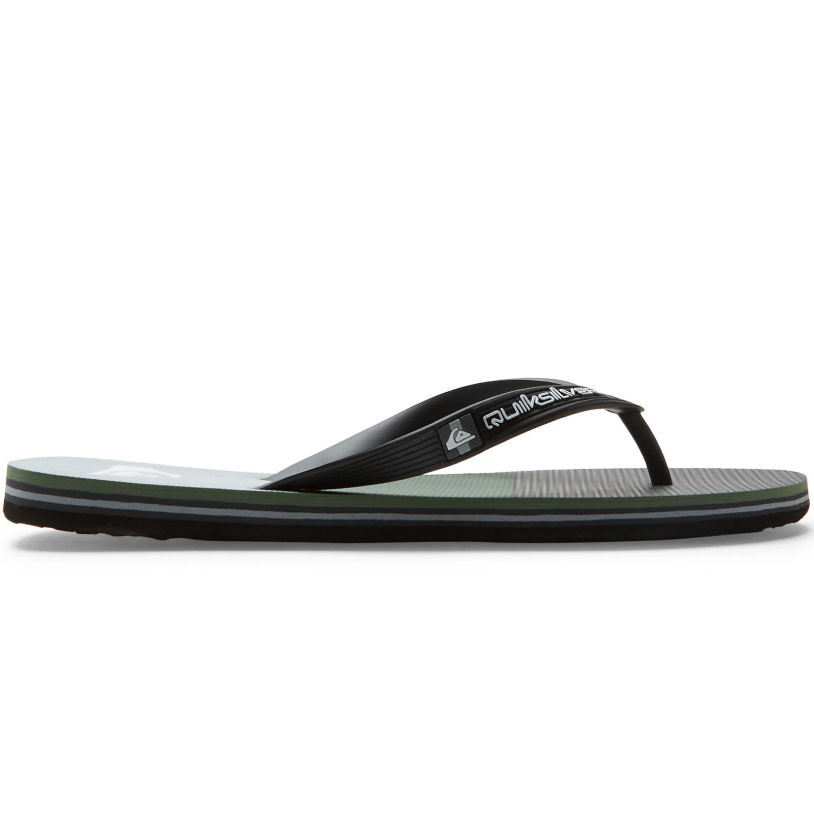 Quiksilver Mens Molokia Stripe Flip Flops