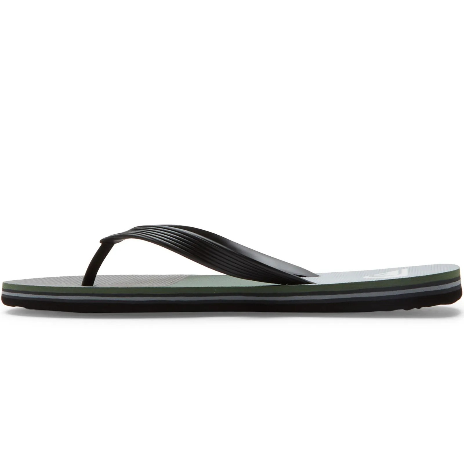 Quiksilver Mens Molokia Stripe Flip Flops