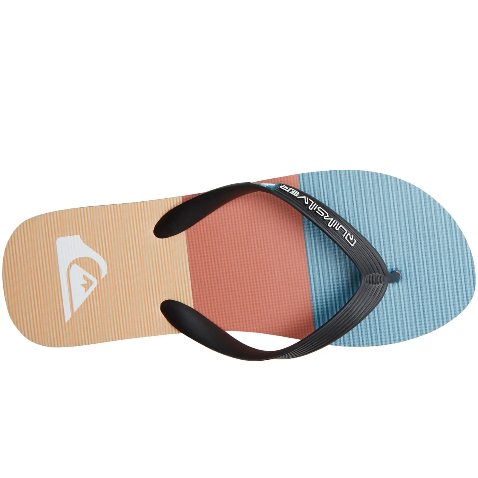 Quiksilver Mens Molokia Stripe Flip Flops