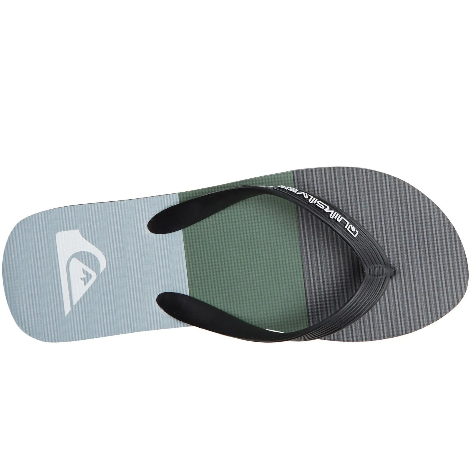 Quiksilver Mens Molokia Stripe Flip Flops