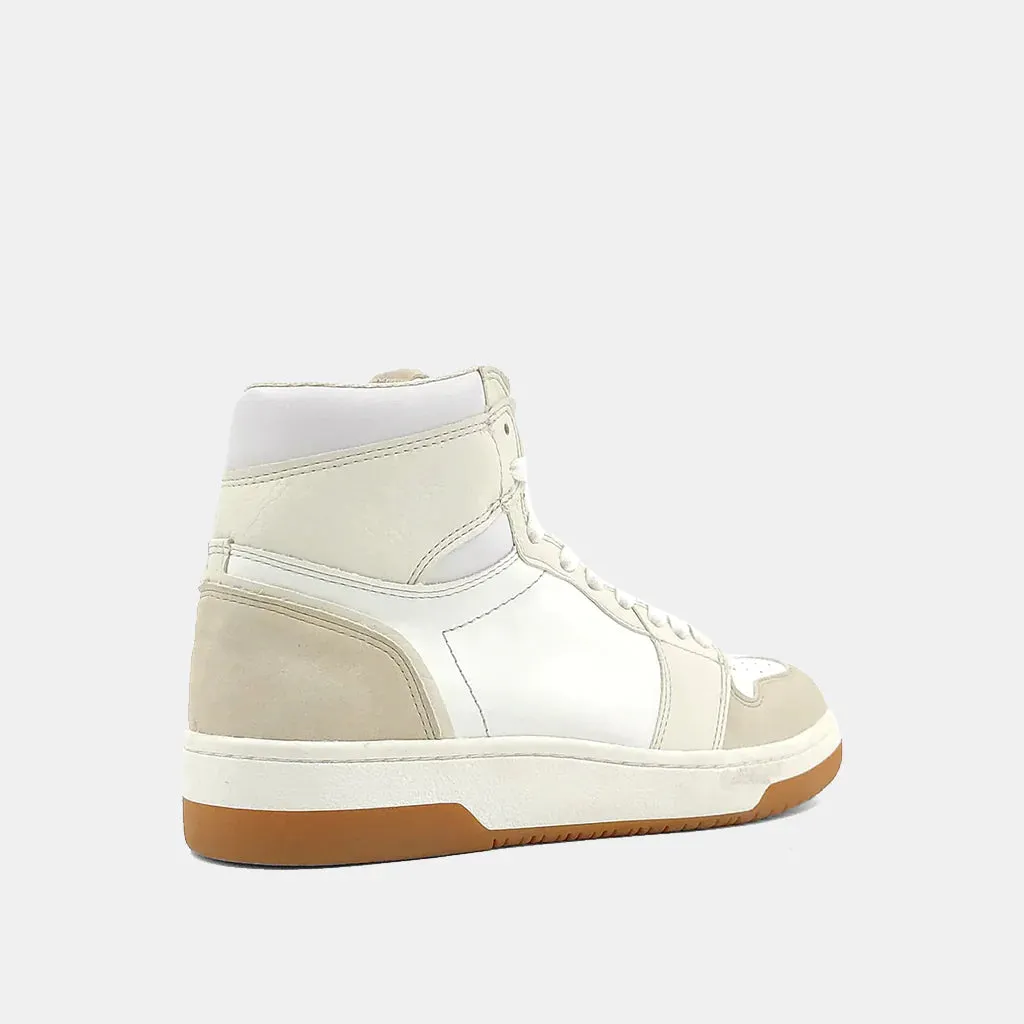 Rebecca High Top Sneaker in Bone