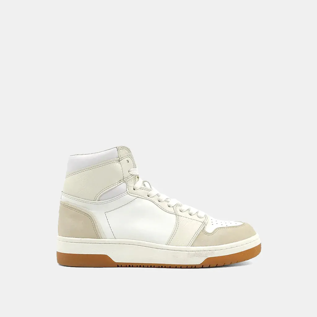 Rebecca High Top Sneaker in Bone