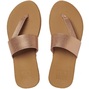 Reef Womens Cushion Bounce Sol Flip Flops Sandals - Gold