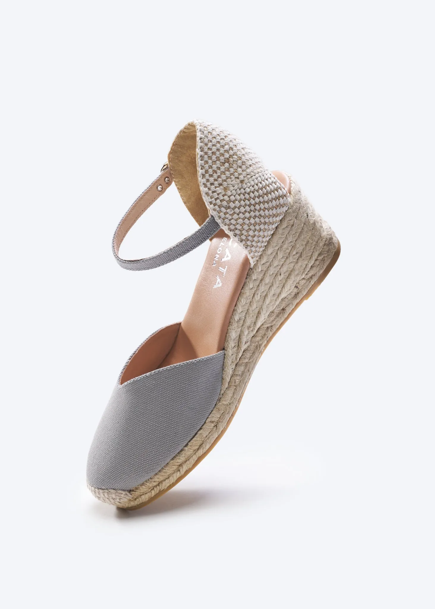 Reus Canvas Espadrille Wedges