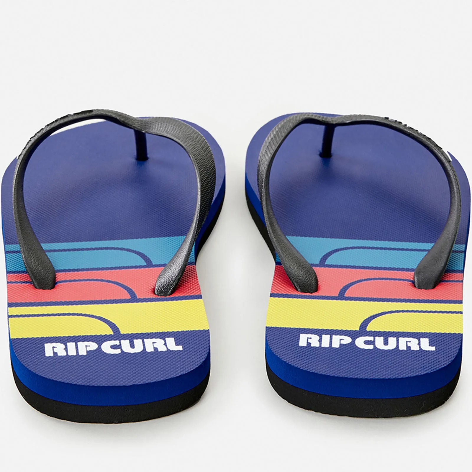 Rip Curl Mens Surf Revival Logo Open Toe Flip Flops