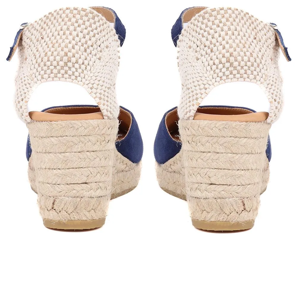 Rosina Leather Espadrilles  - ROSINA / 325 424