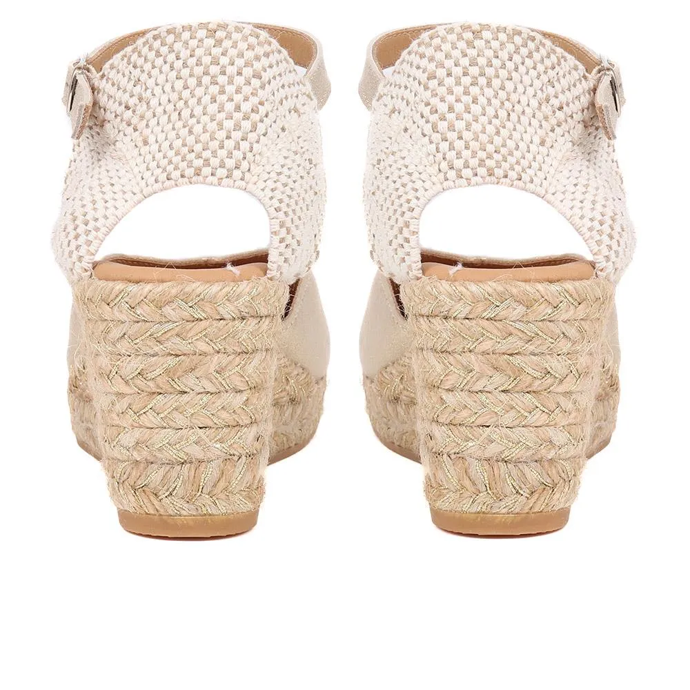 Rosina Leather Espadrilles  - ROSINA / 325 424