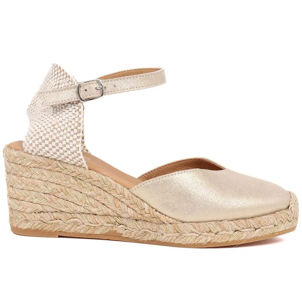 Rosina Leather Espadrilles  - ROSINA / 325 424