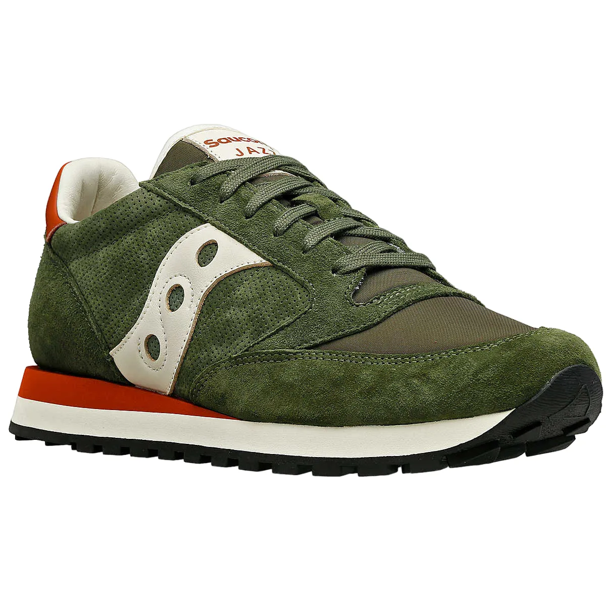 Saucony Originals scarpa sneakers da uomo Jazz Original Premium S70787-3 verde foresta