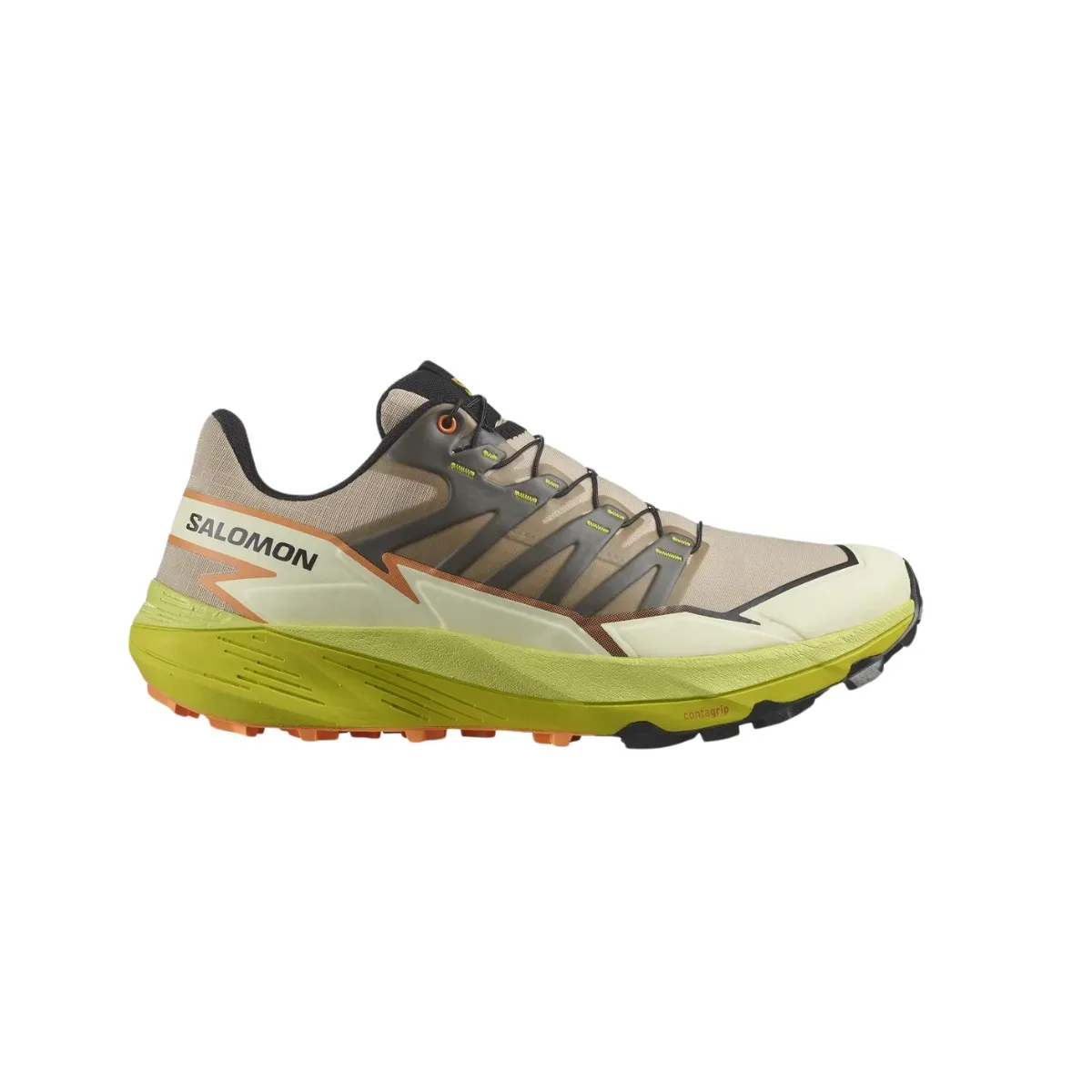 Shoes Salomon Thundercross Beige Green SS24